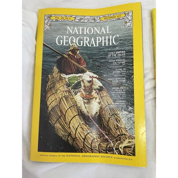 Nat Geo Jul–Dec 1973 Slipcover Set | Nature, Photography, World Study - Picture 11 of 16